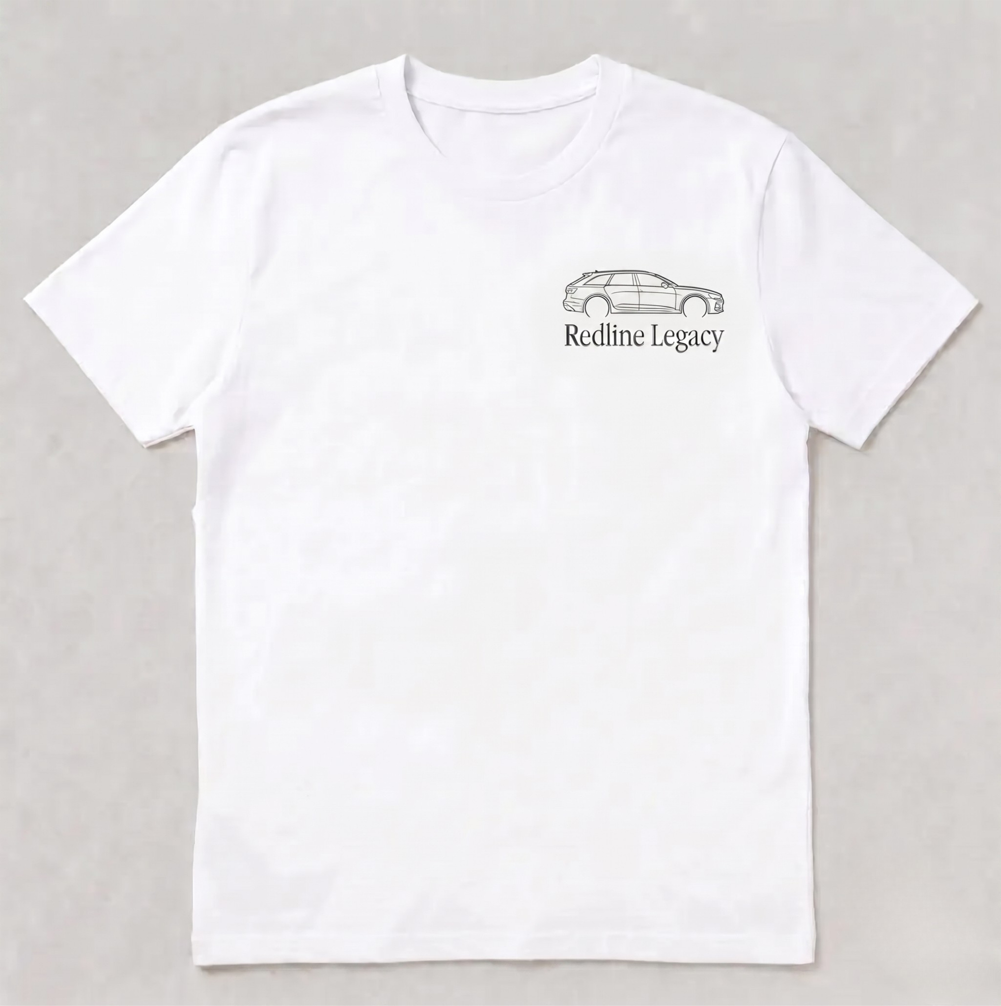 RS6 Tee Blueprint style