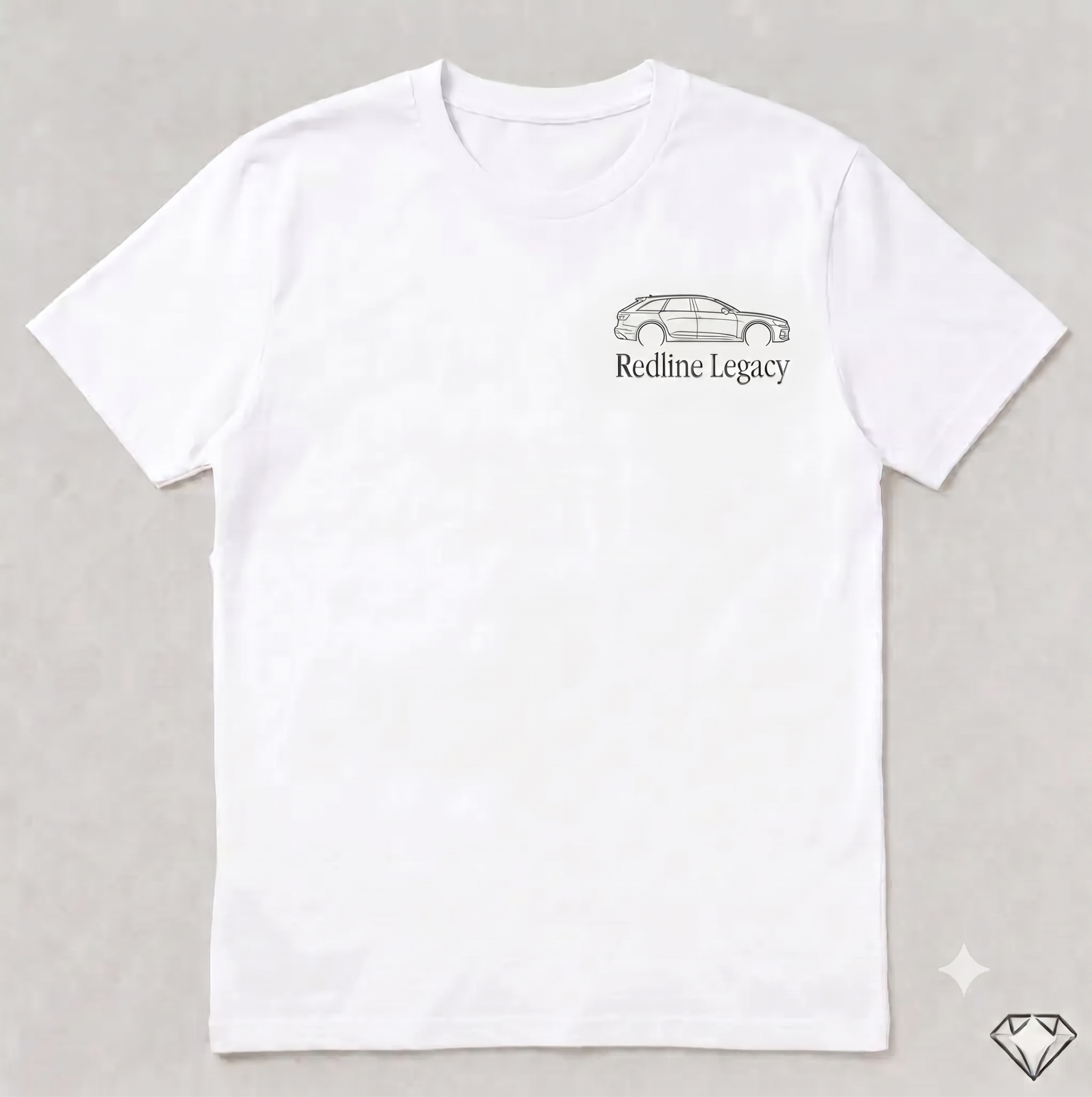 RS6 Tee Blueprint style