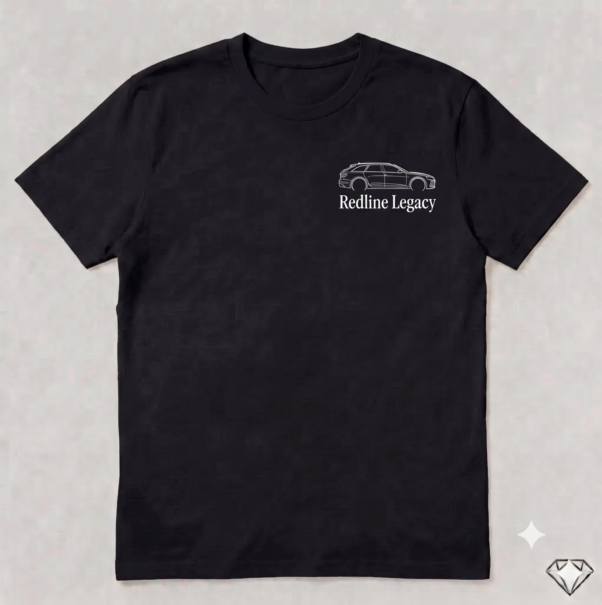 RS6 Tee Blueprint style