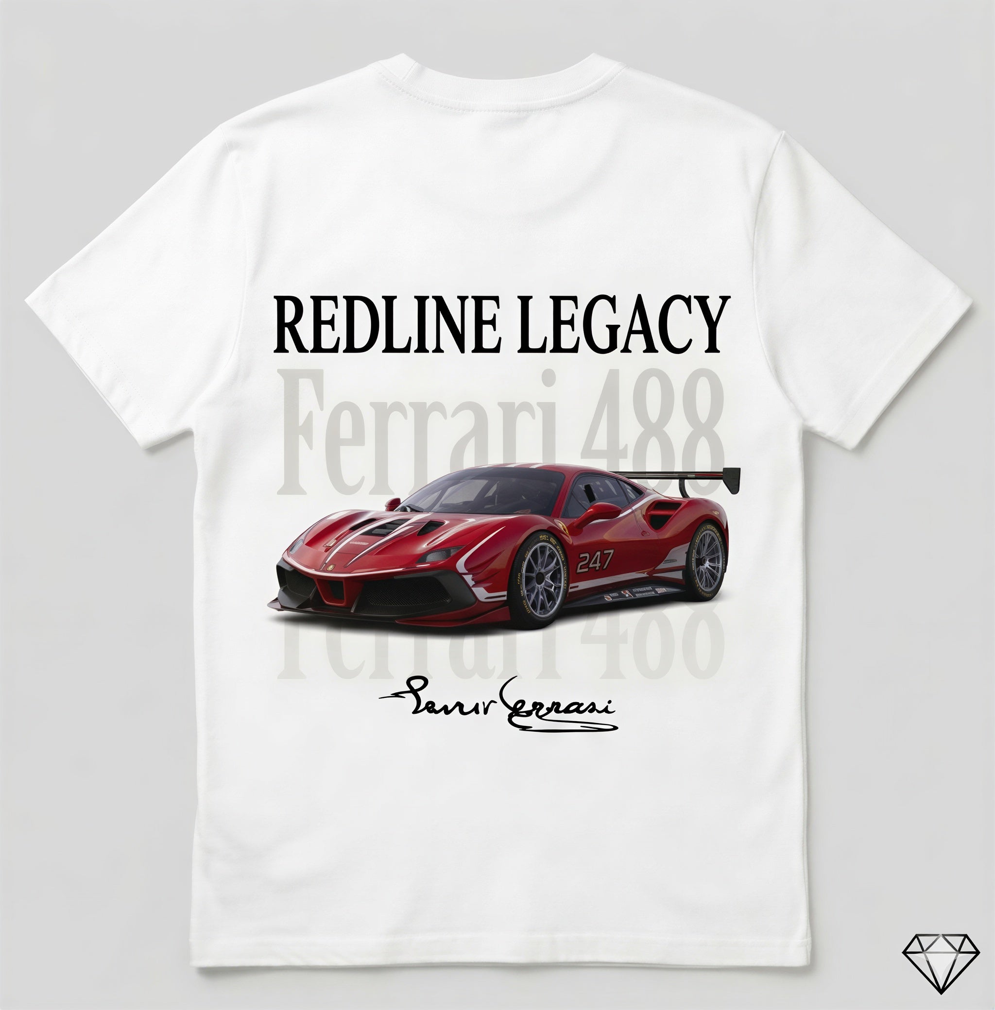 Ferrari 488  Tee